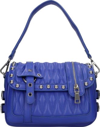 La Carrie Tassen.. Blauw - Dames - Handtassen - Blauw - ONE Size - Leer - Tassen