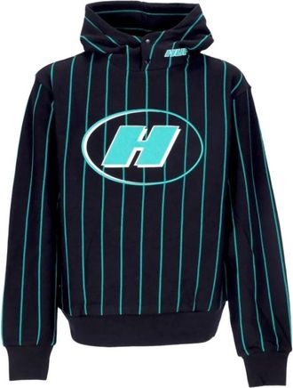 HUF Zwarte Capital Hoodie Streetwear Collectie - Heren - Hoodies - Zwart - L - Hoodies & sweatvesten
