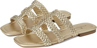 Bandolino Sumer Womens Dress Sandals Gold : 7.5 M, Faux Leather