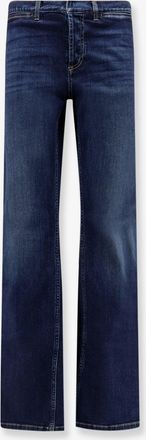 Gucci Jeans in blue denim con profili Nastro Web - GUCCI - gender_Man