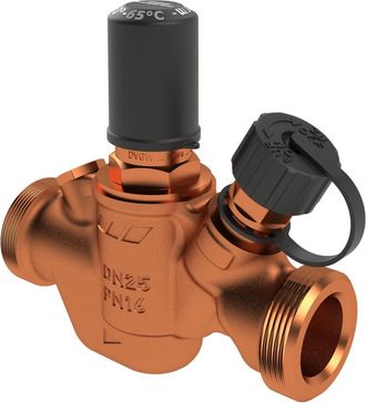 Kemper Kemper Multi-therm V&aacute;lvula Reguladora Autom&aacute;tica De Circulaci&oacute;n, 50 &deg;c A 65 &deg;c, Rosca Macho, Figura 141 0g, Dn 20, 1410g02000