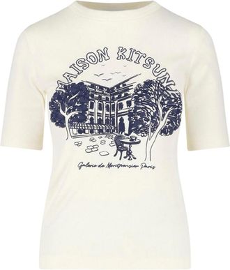 Maison Kitsun&eacute; T-Shirt Galerie De Montpensier