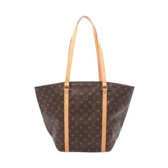 Louis Vuitton Bolso Tote de Lona Monogram Pre-owned - Pre-owned - Mujer - Marr&oacute;n - ONE SIZE