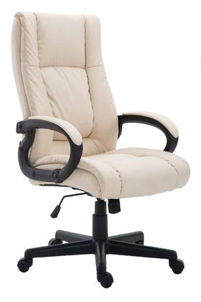 Clp Sedia Da Ufficio Xl Sparta In Similpelle Crema