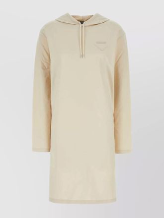 Prada stretch cotton midi dress