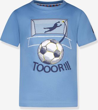 Salt And Pepper T-Shirt mit Fussball-Motiv Jungen Salt and Pepper himmelblau