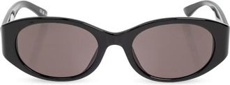 Balenciaga Tuesday Round zonnebril - Dames - Zonnebrillen - Zwart - ONE Size - Accessoires