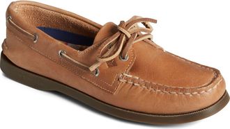 Sperry Top-Sider Authentic Original Boat Shoe in Nutmeg at Nordstrom, Size 5.5