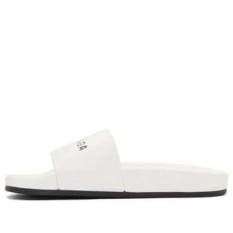 Balenciaga Classic Logo Slide White 530501WAL009061