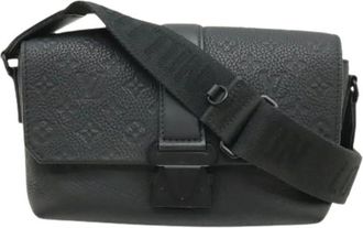 Louis Vuitton Pre-owned Taurillon Schoudertas - Heren - Vintage Schoudertas - Zwart - ONE Size - Leer - Vintage