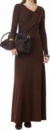 Suncoo Pleor Long Sleeve Top In Cafe