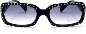 Alain Mikli Black A0495 Rectangular Sunglasses