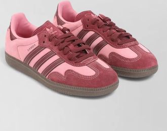 adidas suede leather low-top sneakers