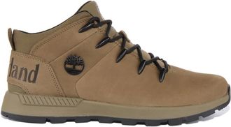 Timberland Lace-up Boots, male, Green, 10 UK, Sprint Trekker Lace-up Boots