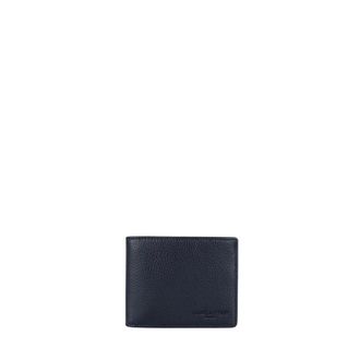 Lancaster Milano Gentlemen Kaarthouder - Dames - Accessoires - Blauw - Maat: ONE Size Leer