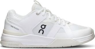 On Womens Roger Clubhouse Pro Shoes In White/ice