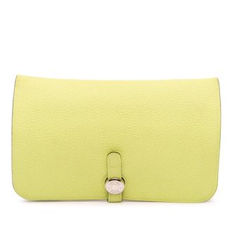 Herm&egrave;s Pre-owned Hermes Togo Dogon Duo Wallet GM Ladies E5MXFY3IPT63RYRS