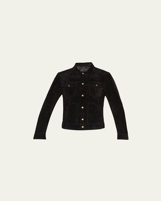 Tom Ford Mens Suede Western Jacket