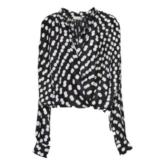 Dries Van Noten Blouses, female, Black, Size: 2XS Blouses