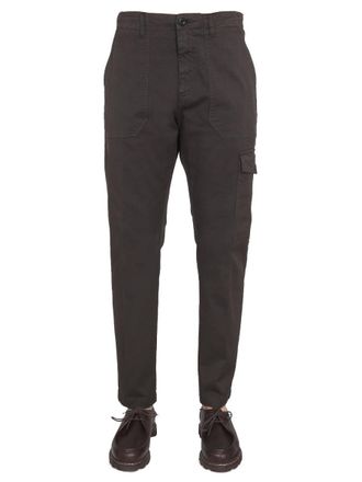 Department Five Straight-Leg Cargo Pants With Button Closure