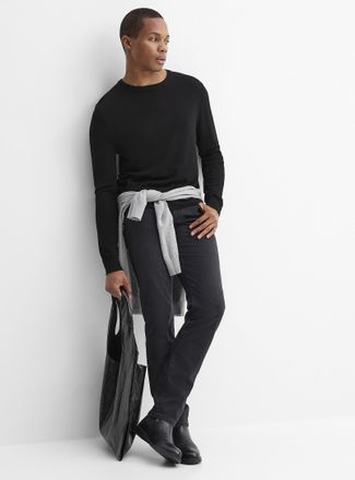 Alberto Mens Charcoal stretch jean Regular fit