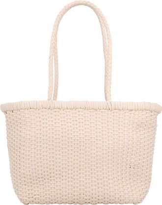 Dragon Diffusion B Weave Small Leather Shoulder Bag