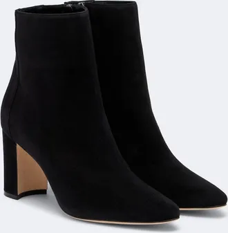 Manolo Blahnik Rosie suede ankle boots