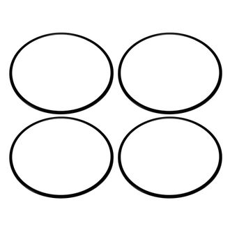 OEM Adecuado Para Un Paquete De 4 Protectores De Ruedas De Abs De 16 Pulgadas, Resistentes A Los Ara&ntilde;azos, Autoadhesivos, De Color Negro