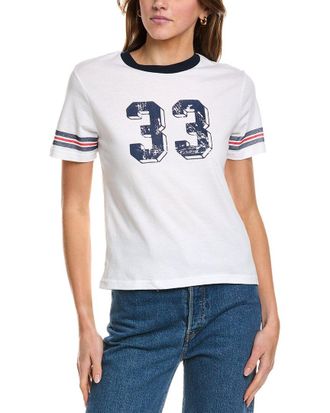 Stateside Cloud Jersey Graphic Ringer T-Shirt