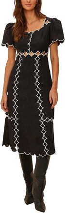 Farm Rio Farm Rio Linen Maxi Dress