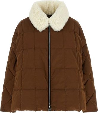Ienki Ienki Ienki Ienki, Jassen, Dames, Bruin, XS, Nylon, Arco Jacket