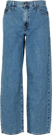Levi's Baggy Dad Jeans - Dames - Loose Fit Jeans - Blauw - W26 L30 - Katoen - Jeans