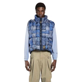 KAPITAL Bandana Nylon Keel Weaving Vest