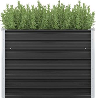 Nova Furniture Limited - Arriate de acero galvanizado gris antracita