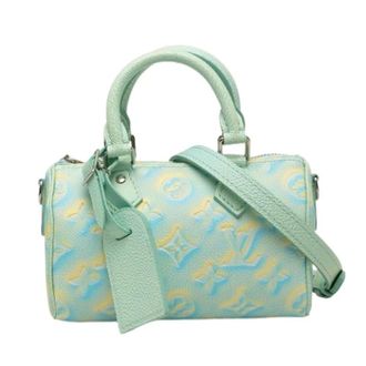 Louis Vuitton Pre-owned Nano Speedy - Dames - Pre-owned - Veelkleurig - Maat: ONE Size Leer