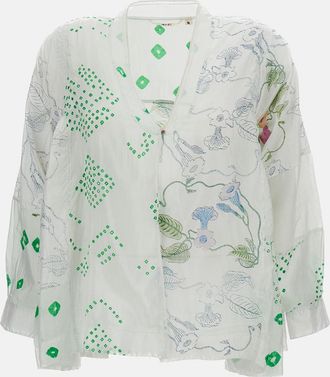 Injiri Camicia In Seta Scollo A V