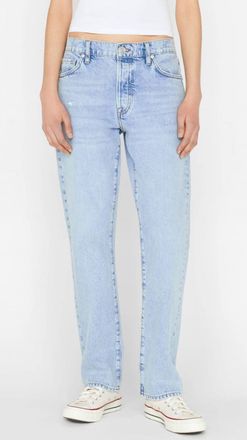 Frame Denim Denim Le Slouch Low Rise Straight Jeans In Legacy