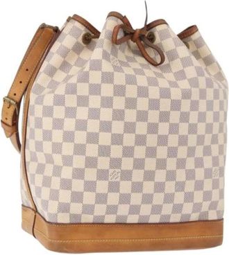 Louis Vuitton Pre-owned No&eacute; Bucket Bag - Pre-owned - Mujer - Blanco - ONE SIZE