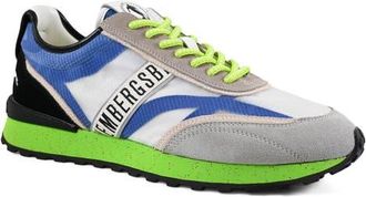Dirk Bikkembergs Contrast Stripe Sneaker in Light Grey at Nordstrom, Size 10