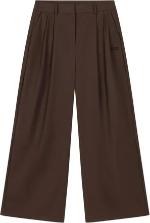 ALIX The Label Alix The Label, Broeken, Dames, Bruin, L, Polyester, Woven Wide Leg Pants