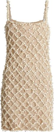 Balmain Mujer, Vestidos, Beige, Talla: M