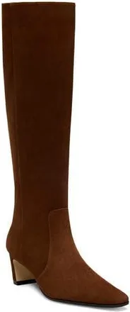 Stuart Weitzman Stassi Boot 50 in Deep Cffee at Nordstrom Rack, Size 7