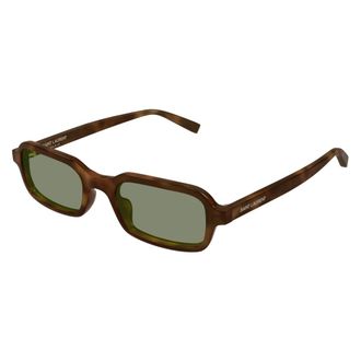 Saint Laurent unisex, Accessoires, Bruin, Maat: 51 MM Nylon