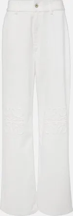 Loewe Anagram wide-leg jeans