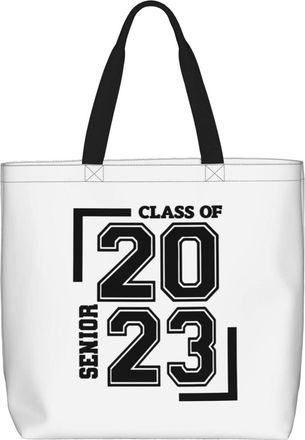 Generic Women Handbag Seniors Class Of 2023 Travel Tote Bag Fashion Print Shoulder Bags, For Christmas, Gym, Work, Graduation, Daily