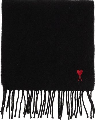 Ami Sciarpa De Coeur - - Accessories - unisex - Nero - ONE SIZE