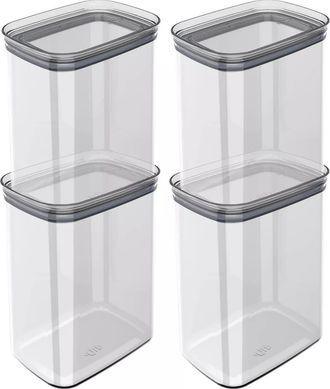 Ou Airtight Clear Stackable Food Storage Container Set with Leak Proof Lid at Nordstrom