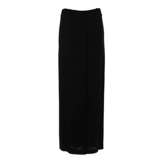 Semicouture Maxi Skirts, female, Black, XS, Black Skirt