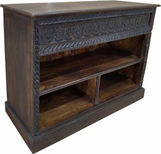 Wanderlust Deco Aparador de madera artesanal 149x37x91h cm