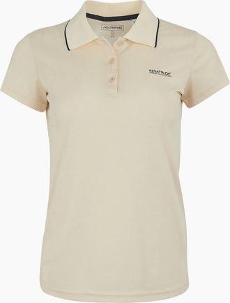 Regatta Womens Regatta Womens/Ladies Maverick V Polo Shirt - Cream/White - Size: 24
